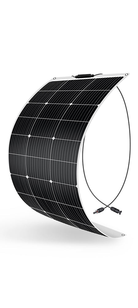 Flexible solar panels