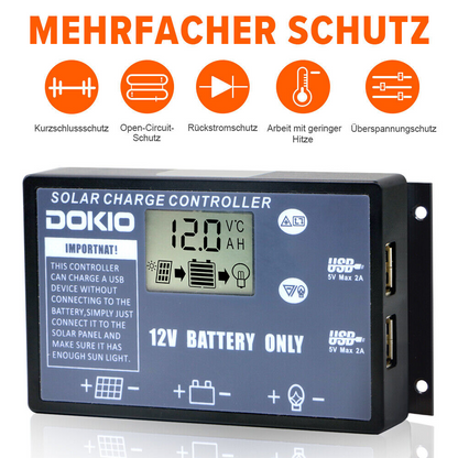 Faltbares, tragbares Solarmodul, 300 W, für Kraftwerk/Wohnmobil/Autobatterie/Handy 