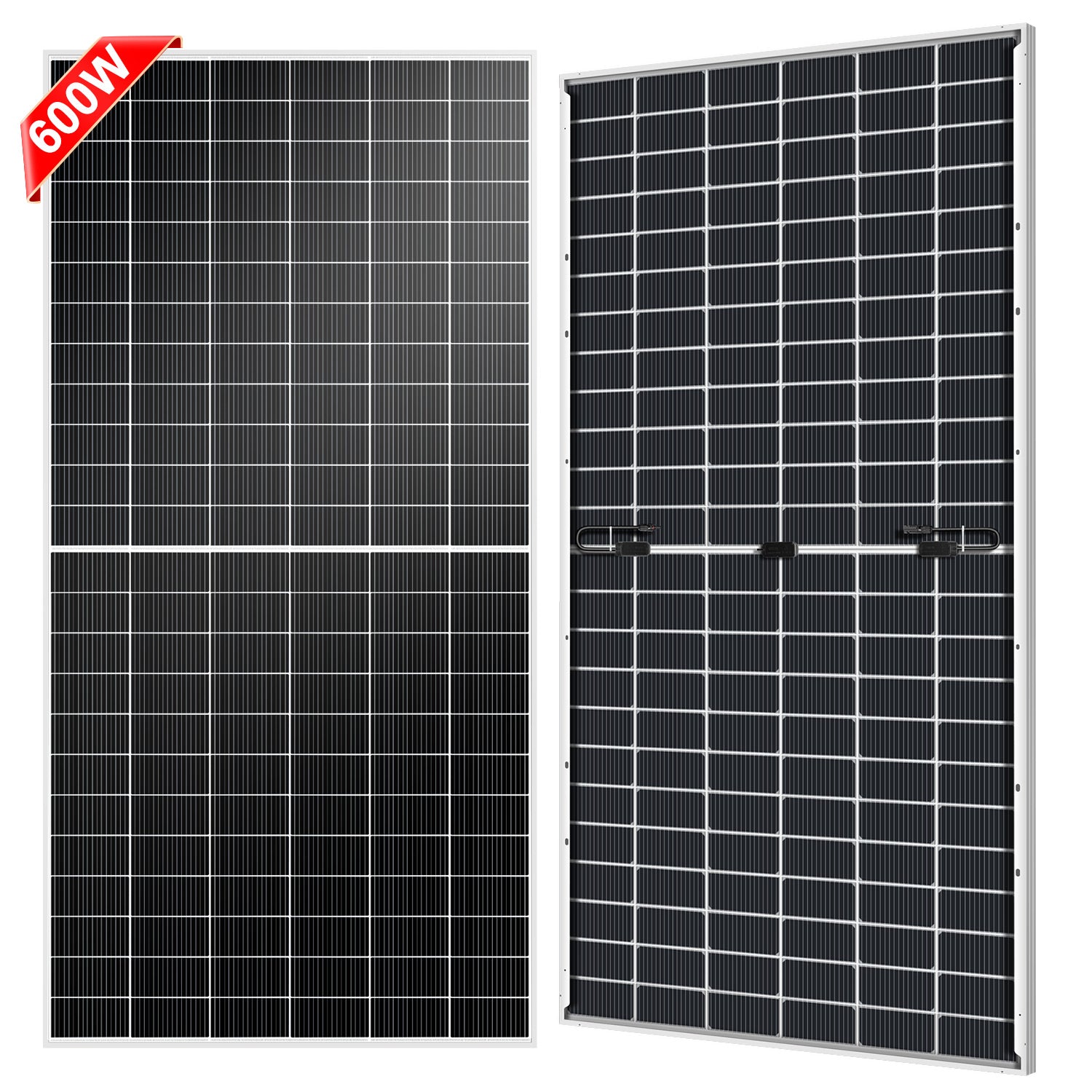 DOKIO 600W N-Type Bifacial Rigid Solar Panel