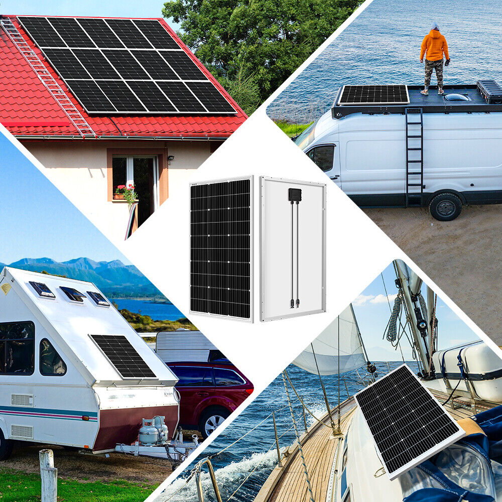 Dokio 1*100w 100w starres monokristallines Solarmodul für Haus/Wohnwagen/Wohnmobil/Boot 