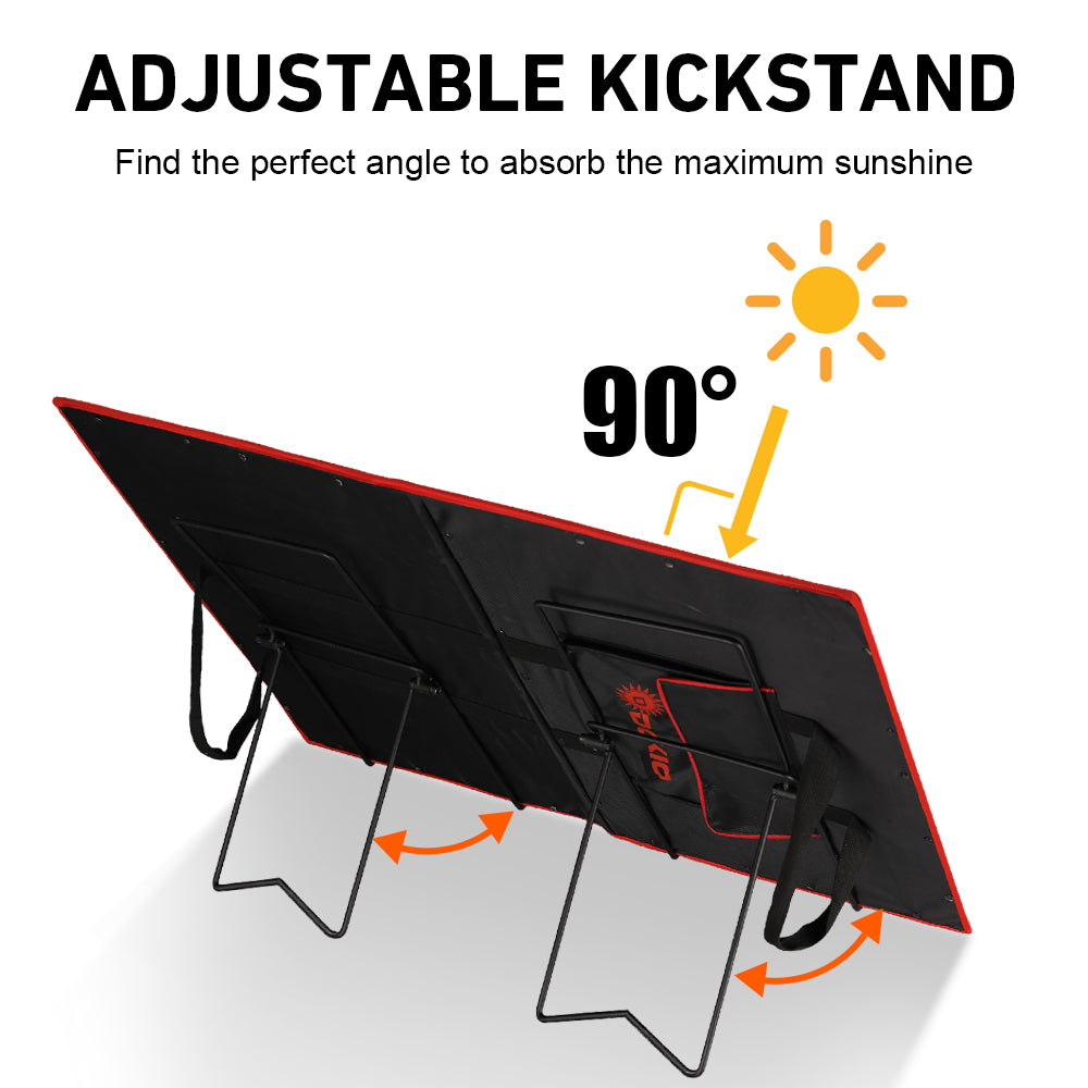 DOKIO Adjustable Solar Panel Mounting Bracket – Quick Angle Adjustment for Flat Surfaces