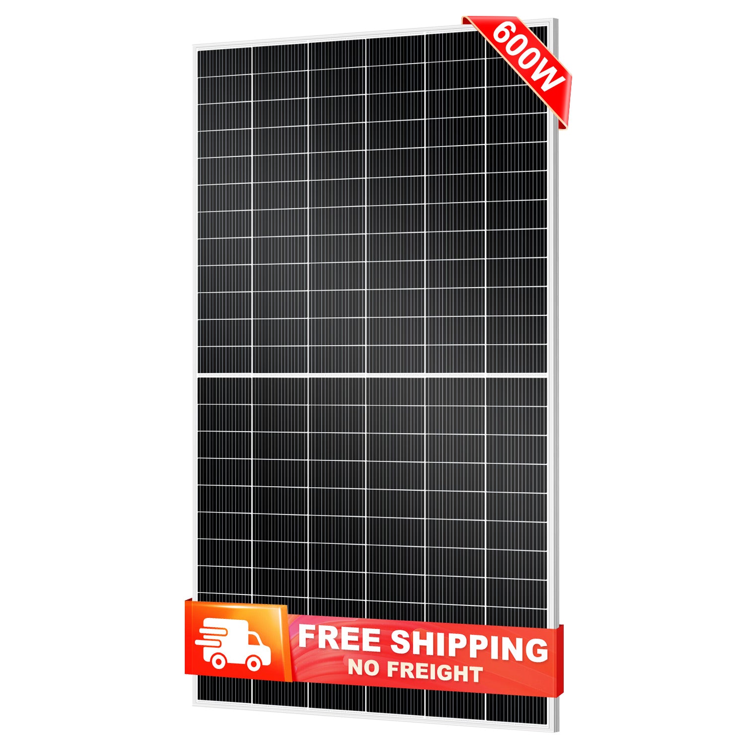 DOKIO 600W N-Type Bifacial Rigid Solar Panel