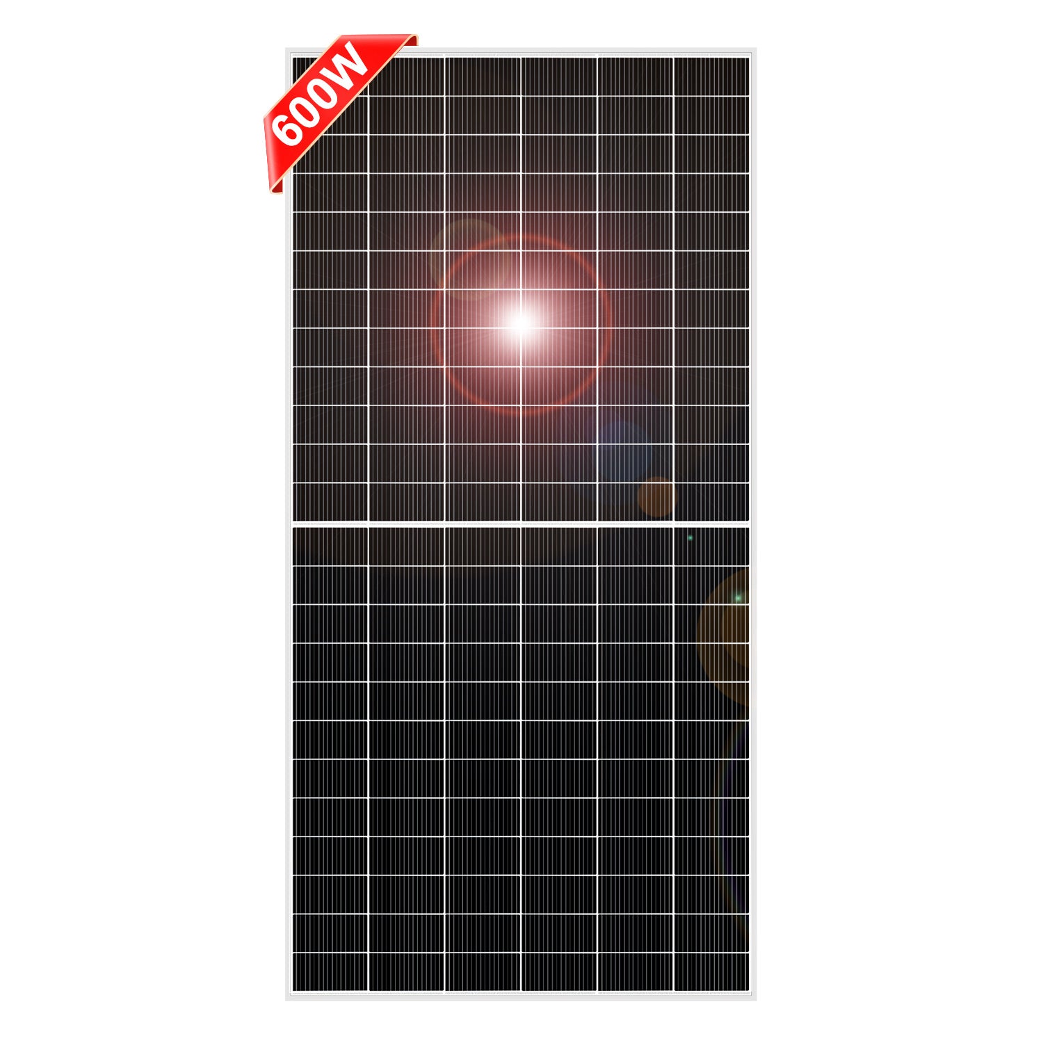 DOKIO 600W N-Type Bifacial Rigid Solar Panel