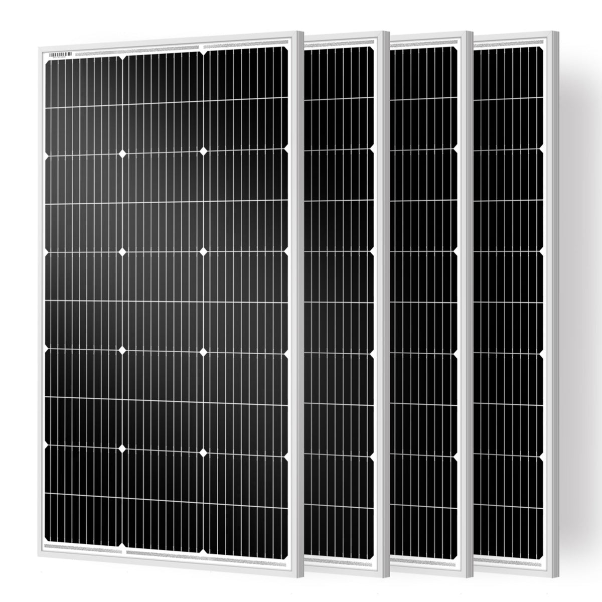 Dokio 100w Rigid Monocrystalline Solar Panel - DOKIO Solar Panel