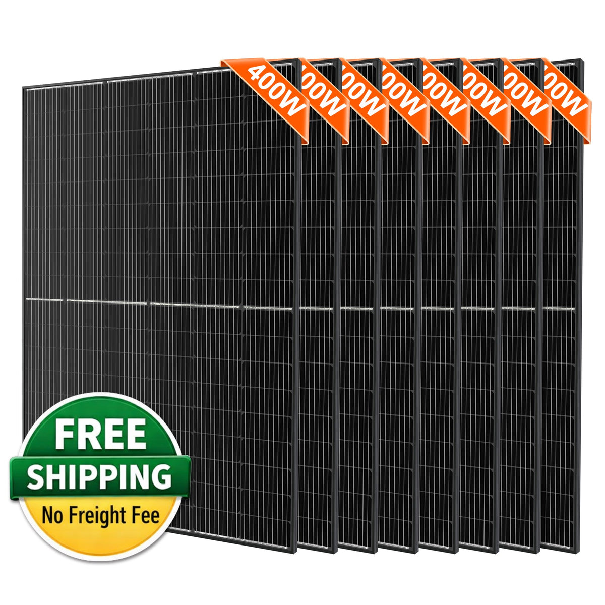DOKIO 400W 12/24V Solar Panel Kit for RV & Rooftop | 10BB High ...